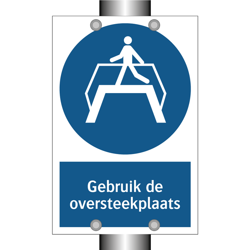 Gebruik de oversteekplaats & Gebruik de oversteekplaats & Gebruik de oversteekplaats