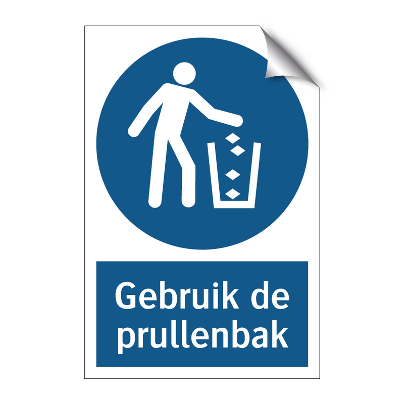 Gebruik de prullenbak & Gebruik de prullenbak & Gebruik de prullenbak & Gebruik de prullenbak