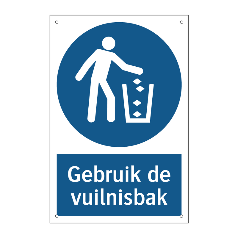 Gebruik de vuilnisbak & Gebruik de vuilnisbak & Gebruik de vuilnisbak & Gebruik de vuilnisbak