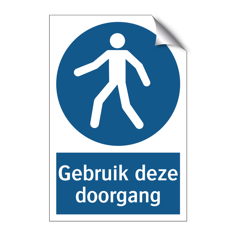 Gebruik deze doorgang & Gebruik deze doorgang & Gebruik deze doorgang & Gebruik deze doorgang