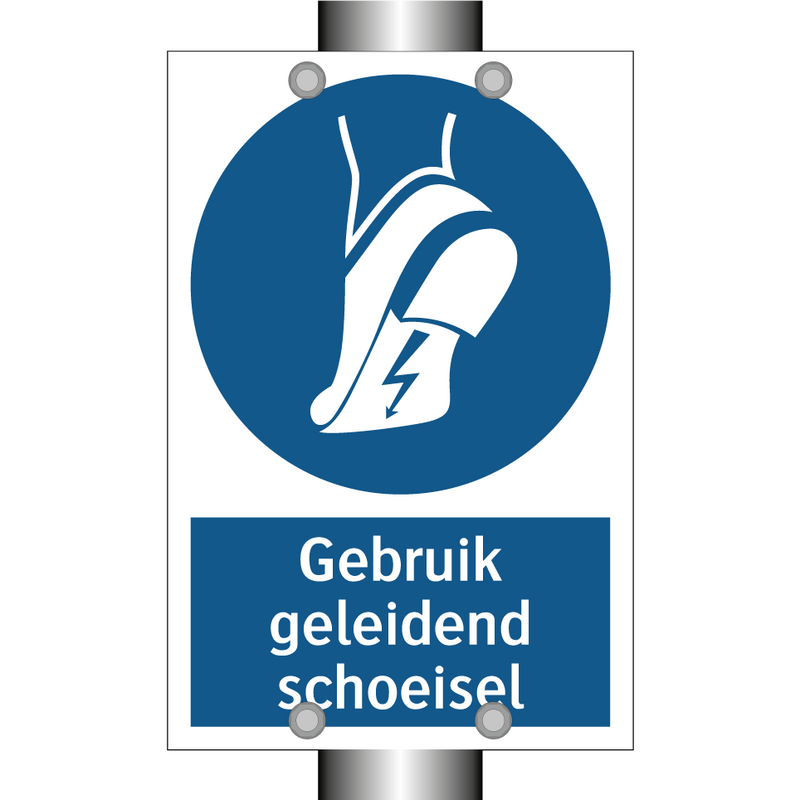 Gebruik geleidend schoeisel & Gebruik geleidend schoeisel & Gebruik geleidend schoeisel