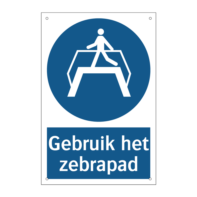 Gebruik het zebrapad & Gebruik het zebrapad & Gebruik het zebrapad & Gebruik het zebrapad