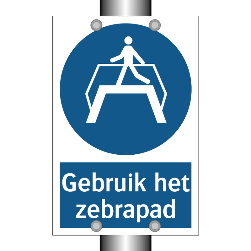 Gebruik het zebrapad & Gebruik het zebrapad & Gebruik het zebrapad & Gebruik het zebrapad