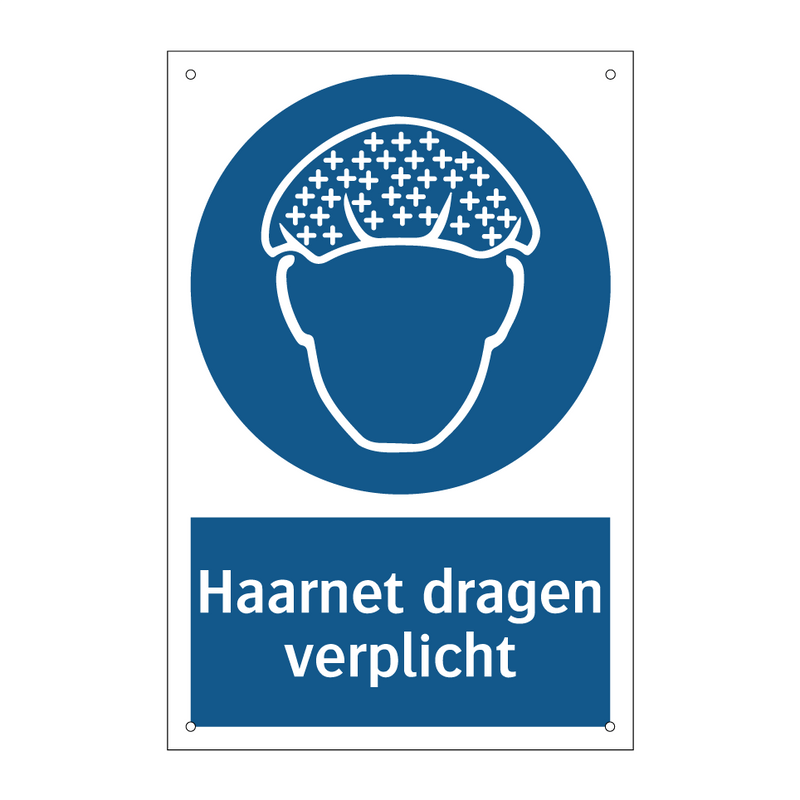 Haarnet dragen verplicht & Haarnet dragen verplicht & Haarnet dragen verplicht