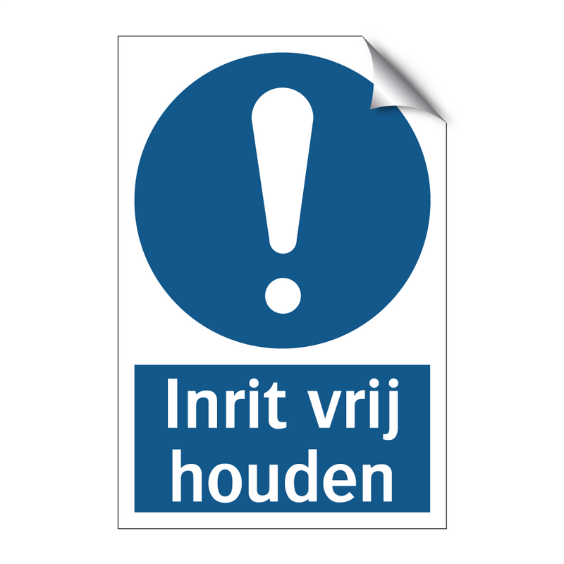 Inrit vrij houden & Inrit vrij houden & Inrit vrij houden & Inrit vrij houden