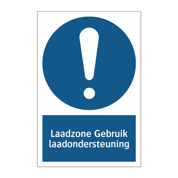 Laadzone Gebruik laadondersteuning & Laadzone Gebruik laadondersteuning