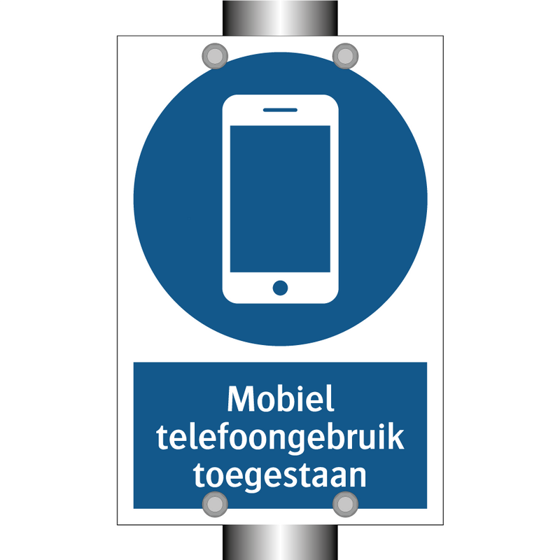 Mobiel telefoongebruik toegestaan & Mobiel telefoongebruik toegestaan