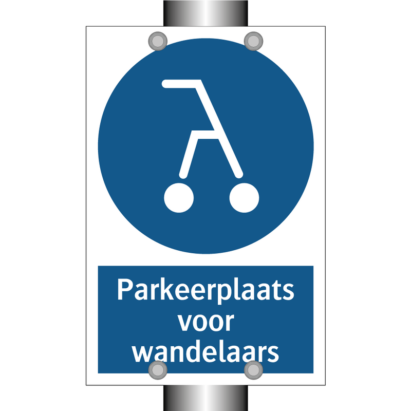 Parkeerplaats voor wandelaars & Parkeerplaats voor wandelaars & Parkeerplaats voor wandelaars