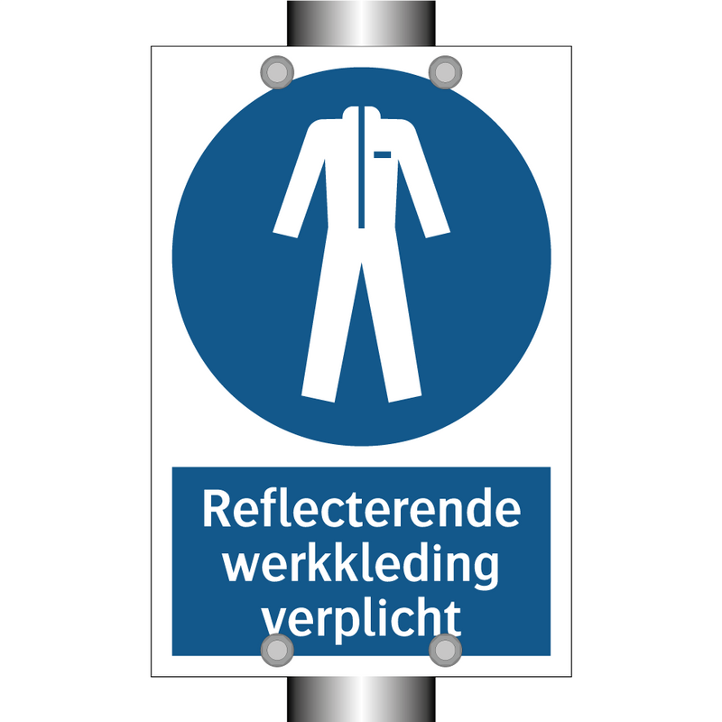 Reflecterende werkkleding verplicht & Reflecterende werkkleding verplicht