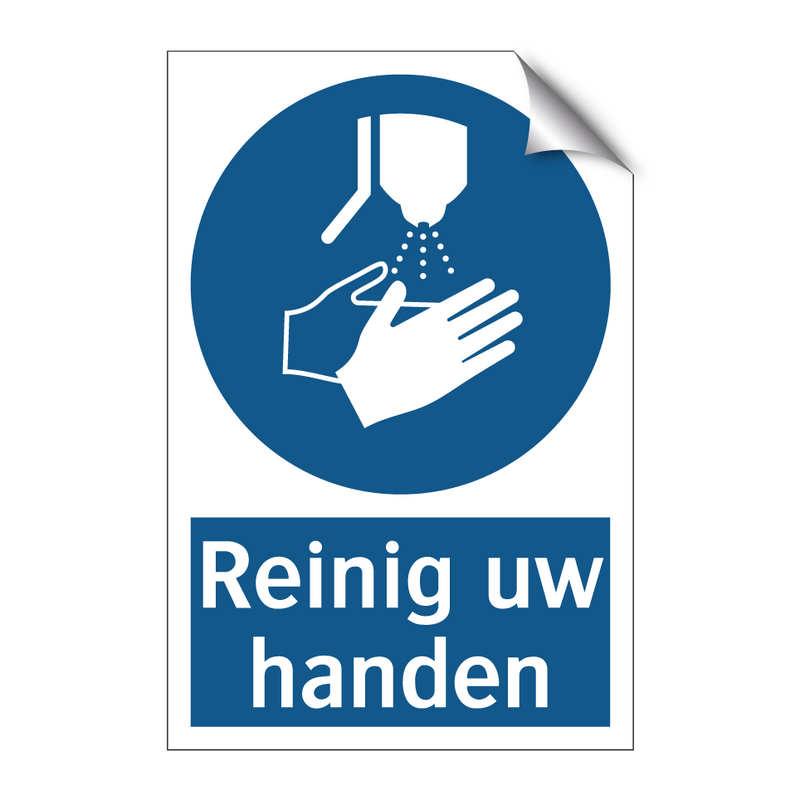 Reinig uw handen & Reinig uw handen & Reinig uw handen & Reinig uw handen