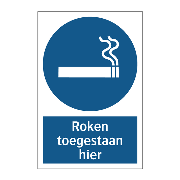 Roken toegestaan ​​hier & Roken toegestaan ​​hier & Roken toegestaan ​​hier