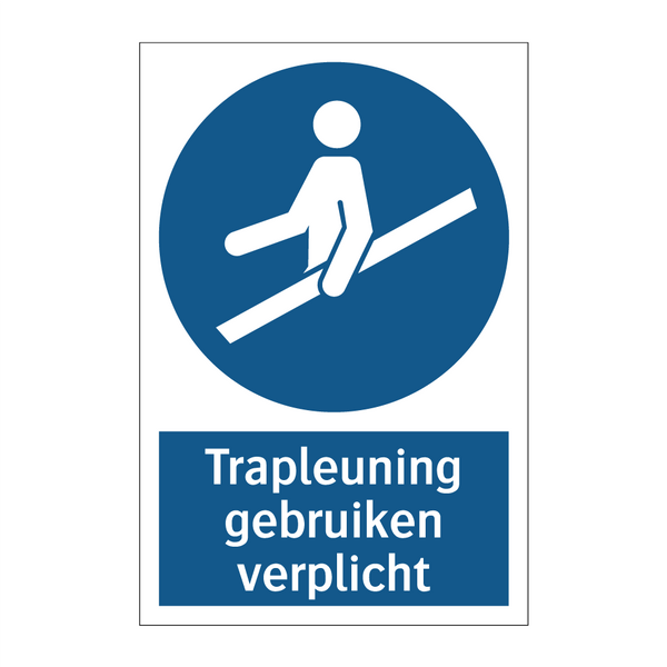 Trapleuning gebruiken verplicht & Trapleuning gebruiken verplicht & Trapleuning gebruiken verplicht