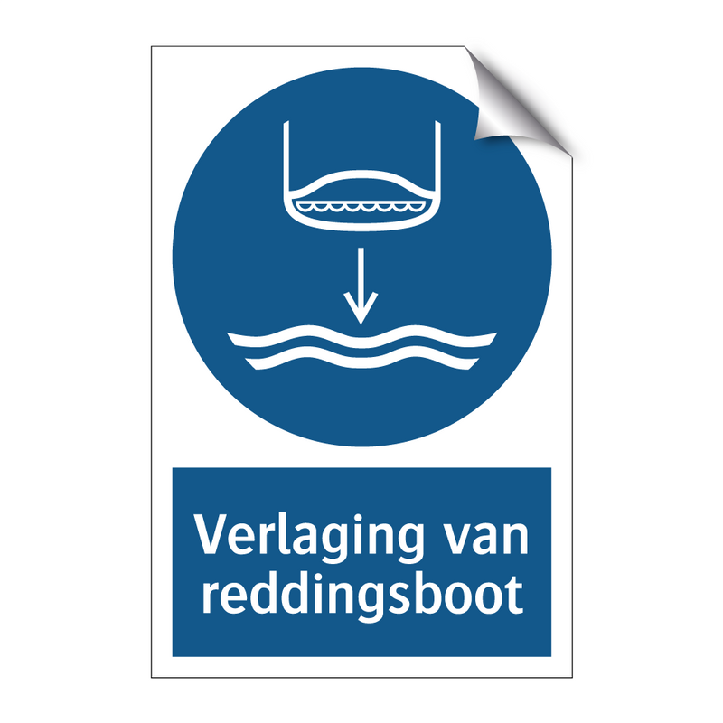 Verlaging van reddingsboot & Verlaging van reddingsboot & Verlaging van reddingsboot