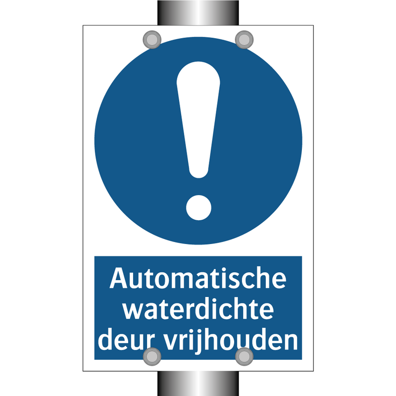 Automatische waterdichte deur vrijhouden & Automatische waterdichte deur vrijhouden