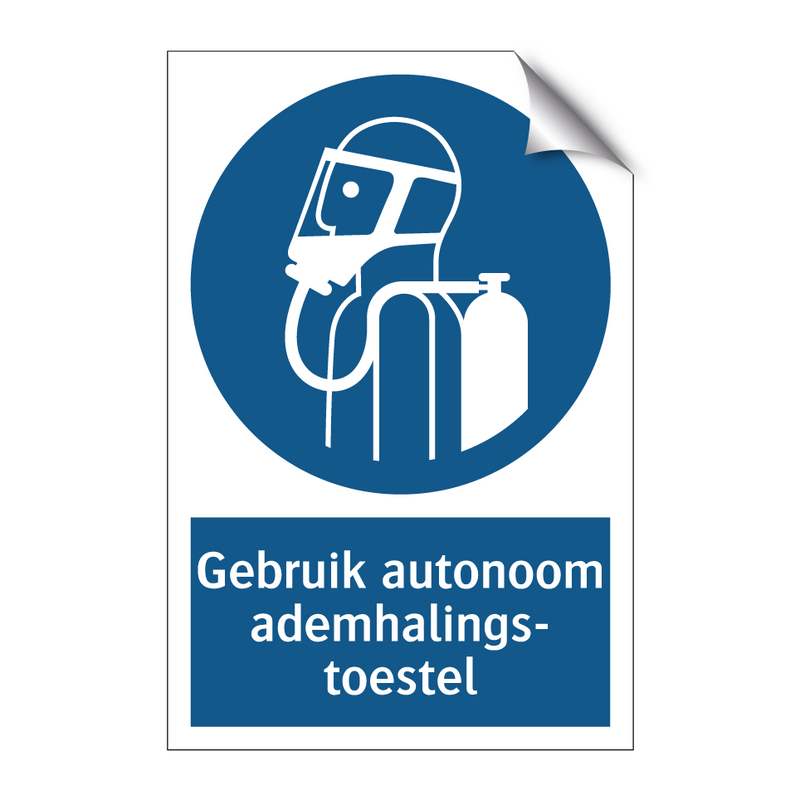 Gebruik autonoom ademhalings- toestel & Gebruik autonoom ademhalings- toestel