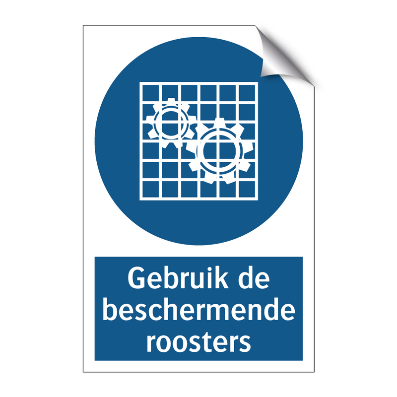 Gebruik de beschermende roosters & Gebruik de beschermende roosters