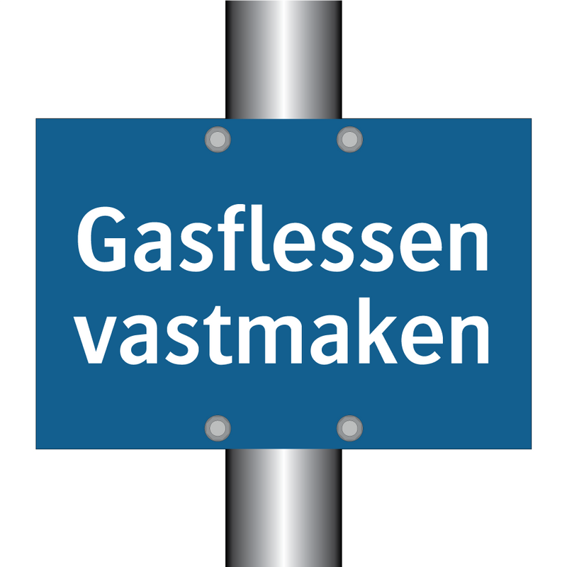 Gasflessen vastmaken & Gasflessen vastmaken & Gasflessen vastmaken & Gasflessen vastmaken