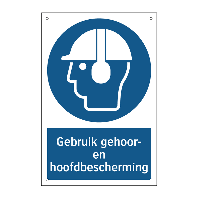 Gebruik gehoor- en hoofdbescherming & Gebruik gehoor- en hoofdbescherming