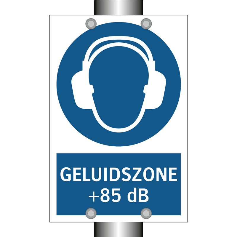 GELUIDSZONE + 85 dB & GELUIDSZONE + 85 dB & GELUIDSZONE + 85 dB & GELUIDSZONE + 85 dB