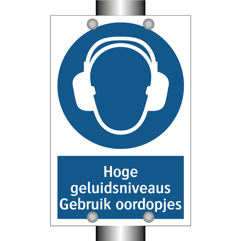 Hoge geluidsniveaus Gebruik oordopjes & Hoge geluidsniveaus Gebruik oordopjes