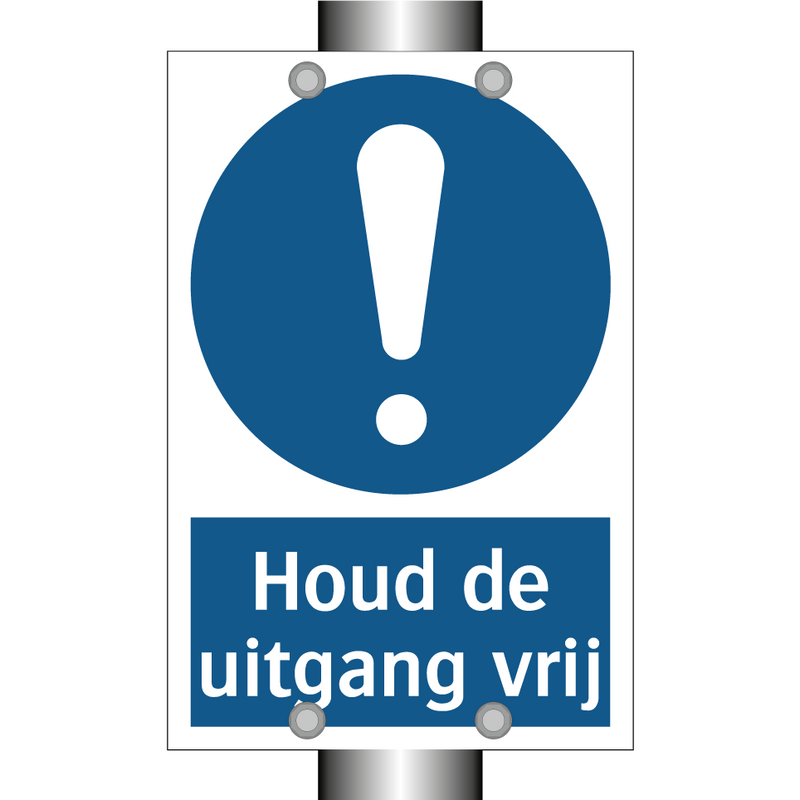 Houd de uitgang vrij & Houd de uitgang vrij & Houd de uitgang vrij & Houd de uitgang vrij