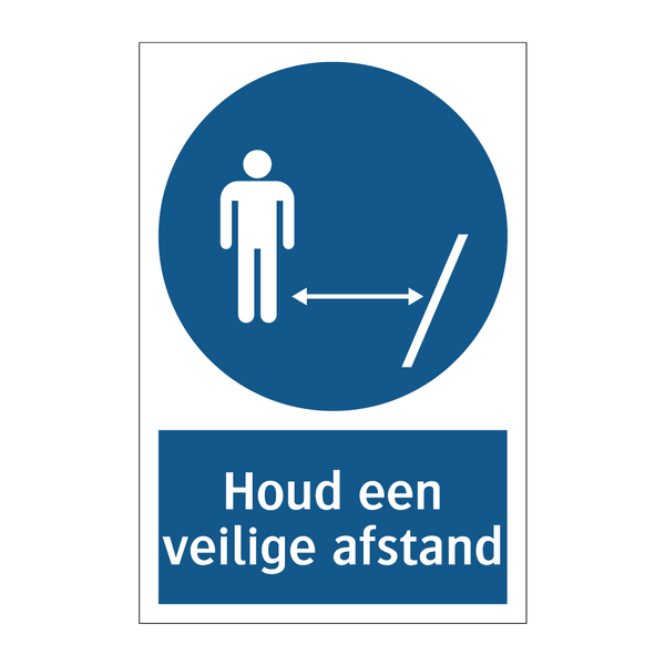 Houd een veilige afstand & Houd een veilige afstand & Houd een veilige afstand