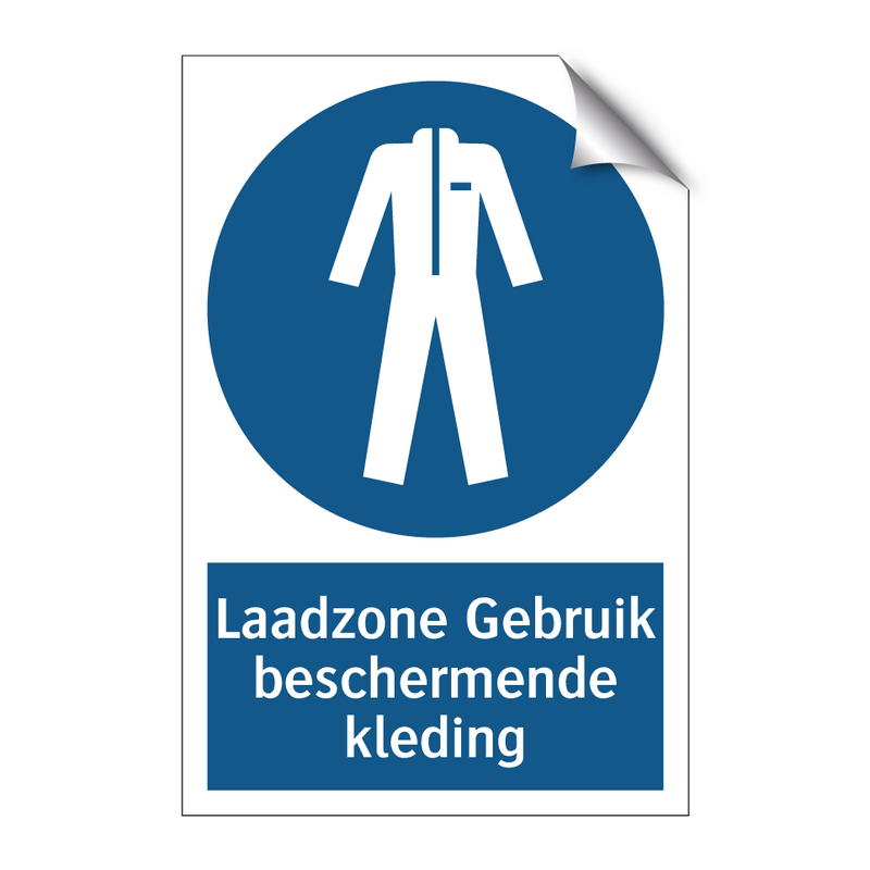 Laadzone Gebruik beschermende kleding & Laadzone Gebruik beschermende kleding