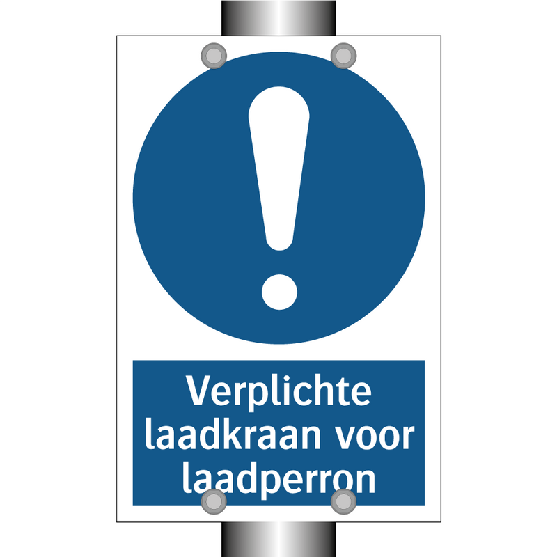 Verplichte laadkraan voor laadperron & Verplichte laadkraan voor laadperron