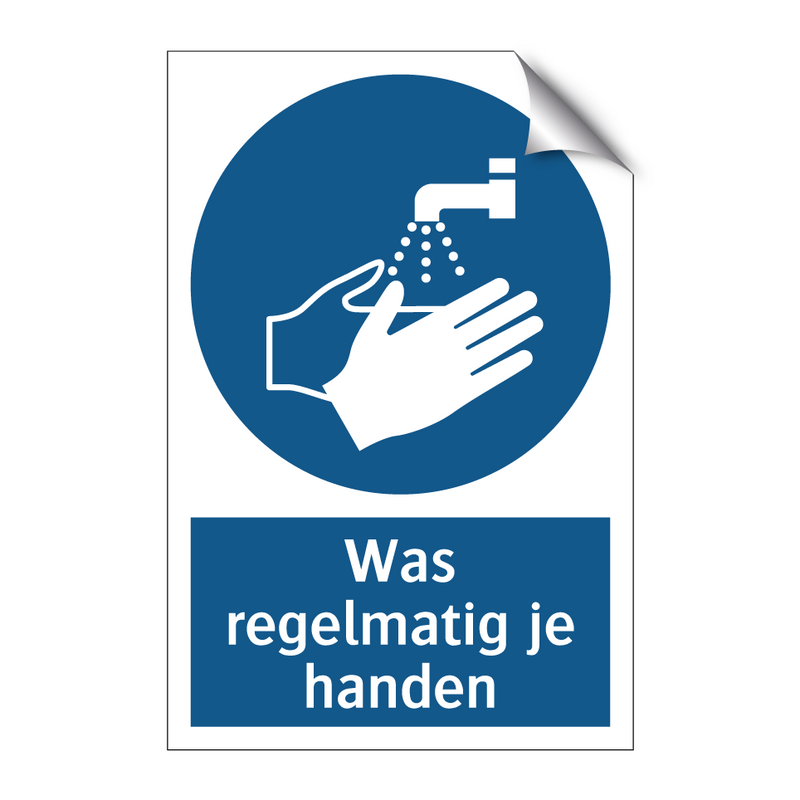 Was regelmatig je handen & Was regelmatig je handen & Was regelmatig je handen