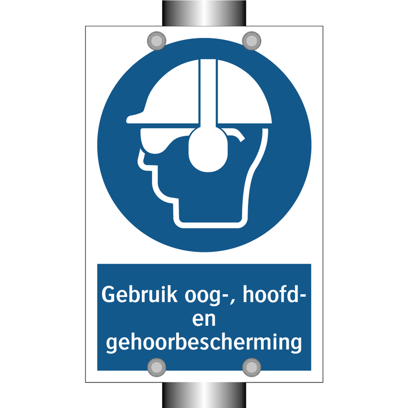 Gebruik oog-, hoofd- en gehoorbescherming & Gebruik oog-, hoofd- en gehoorbescherming