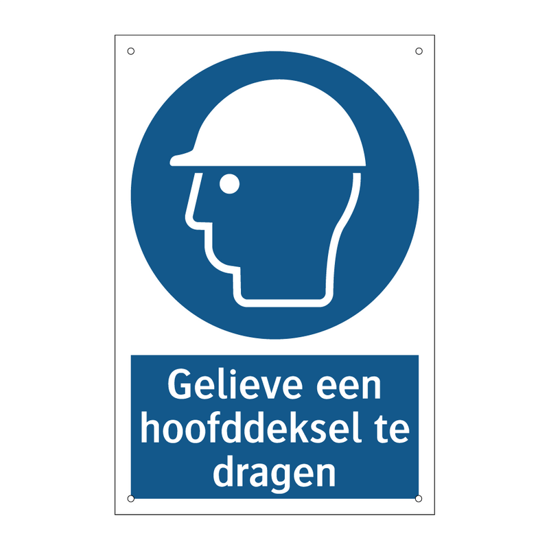 Gelieve een hoofddeksel te dragen & Gelieve een hoofddeksel te dragen