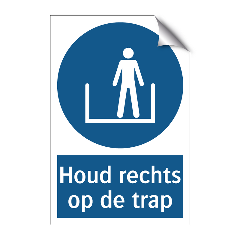 Houd rechts op de trap & Houd rechts op de trap & Houd rechts op de trap & Houd rechts op de trap