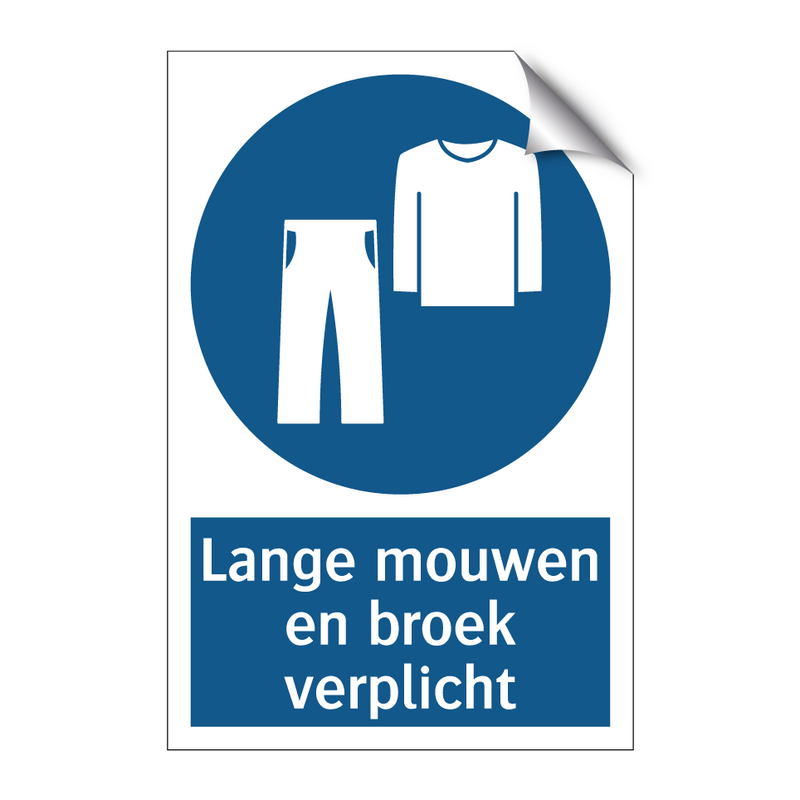 Lange mouwen en broek verplicht & Lange mouwen en broek verplicht & Lange mouwen en broek verplicht