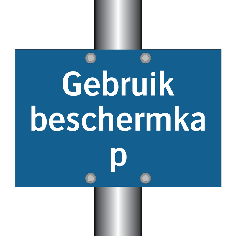 Gebruik beschermkap & Gebruik beschermkap & Gebruik beschermkap & Gebruik beschermkap