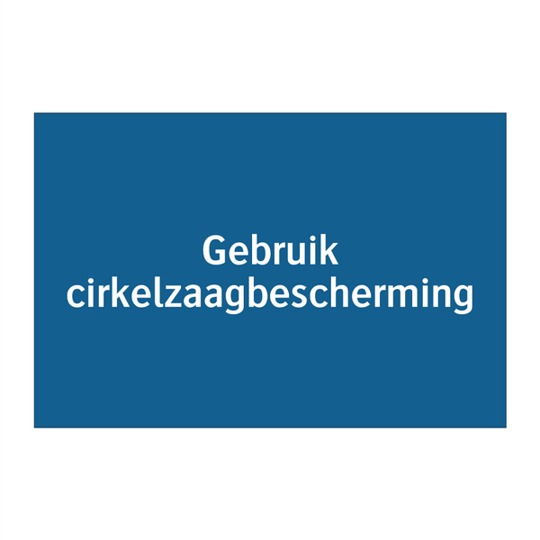 Gebruik cirkelzaagbescherming & Gebruik cirkelzaagbescherming & Gebruik cirkelzaagbescherming