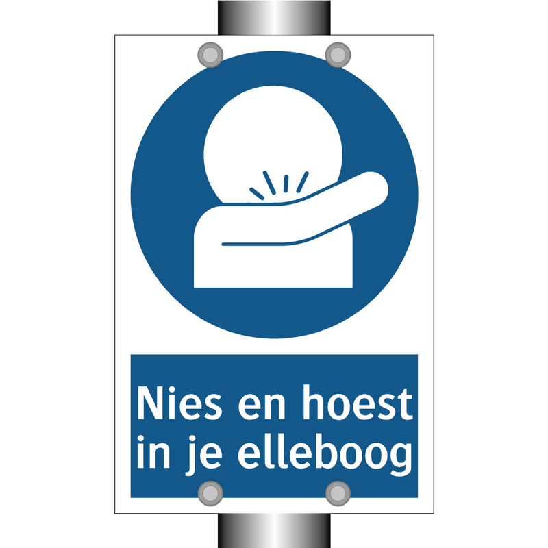 Nies en hoest in je elleboog & Nies en hoest in je elleboog & Nies en hoest in je elleboog