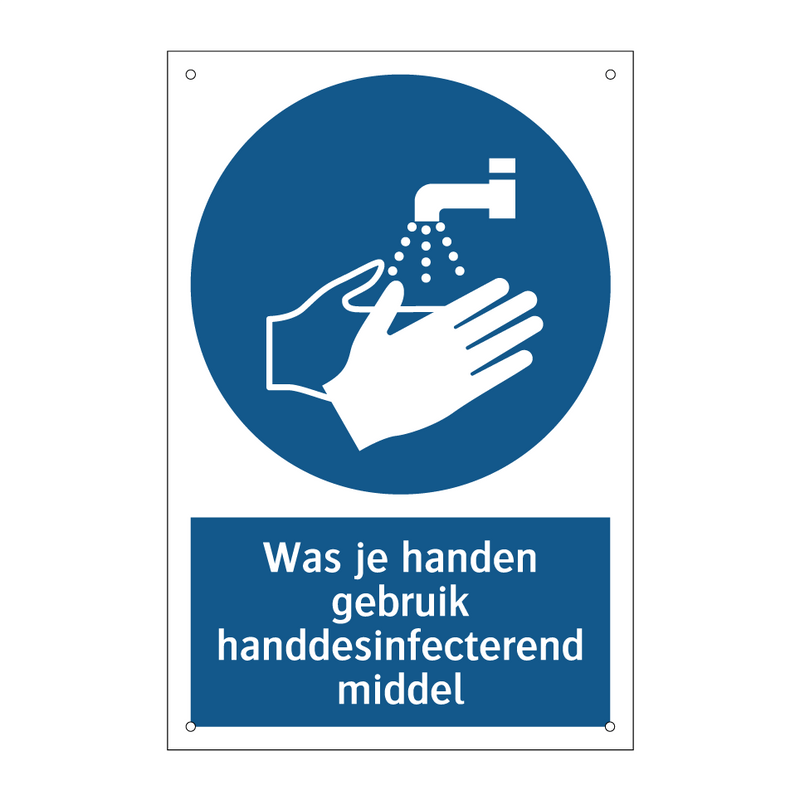 Was je handen gebruik handdesinfecterend middel & Was je handen gebruik handdesinfecterend middel