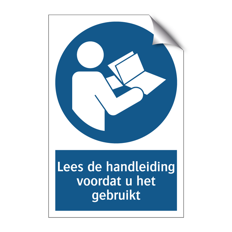 Lees de handleiding voordat u het gebruikt & Lees de handleiding voordat u het gebruikt