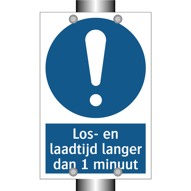 Los- en laadtijd langer dan 1 minuut & Los- en laadtijd langer dan 1 minuut