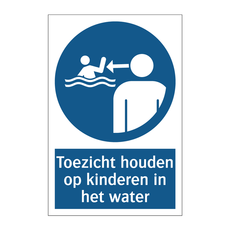 Toezicht houden op kinderen in het water & Toezicht houden op kinderen in het water