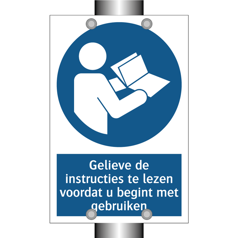 Gelieve de instructies te lezen voordat u begint met gebruiken