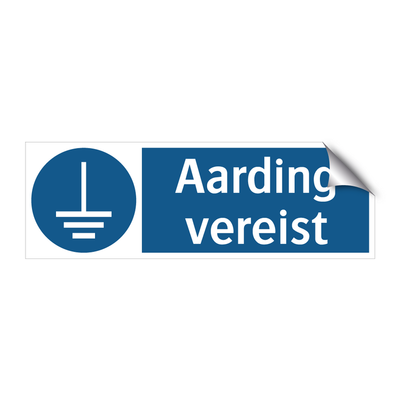 Aarding vereist & Aarding vereist & Aarding vereist & Aarding vereist