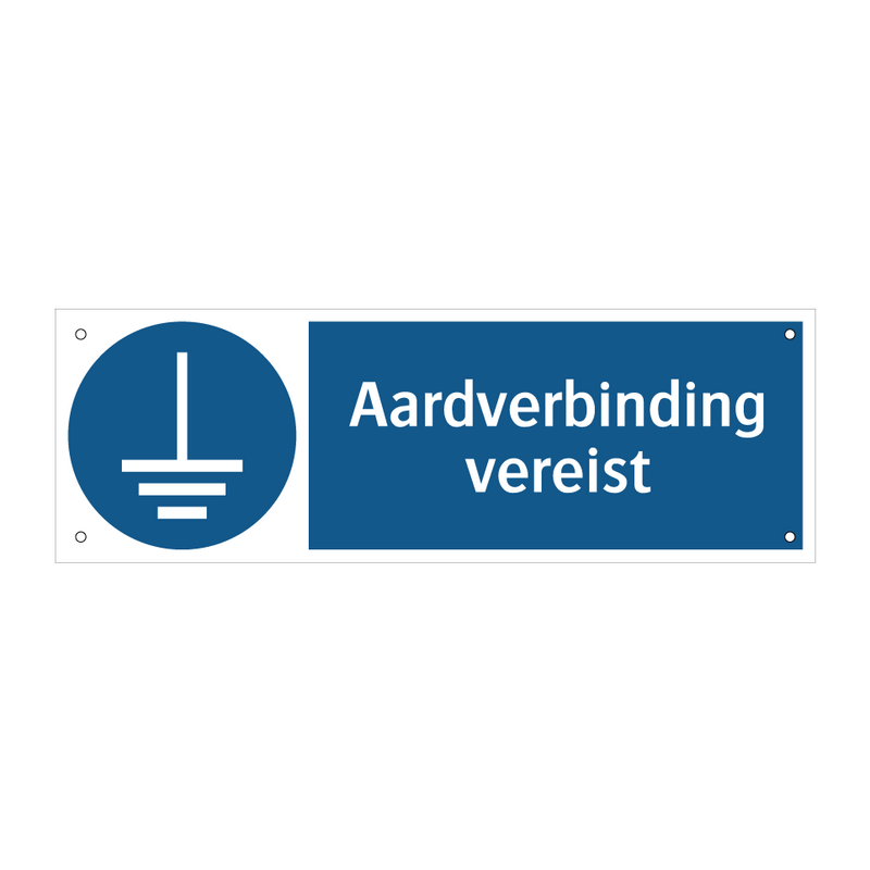 Aardverbinding vereist & Aardverbinding vereist & Aardverbinding vereist & Aardverbinding vereist