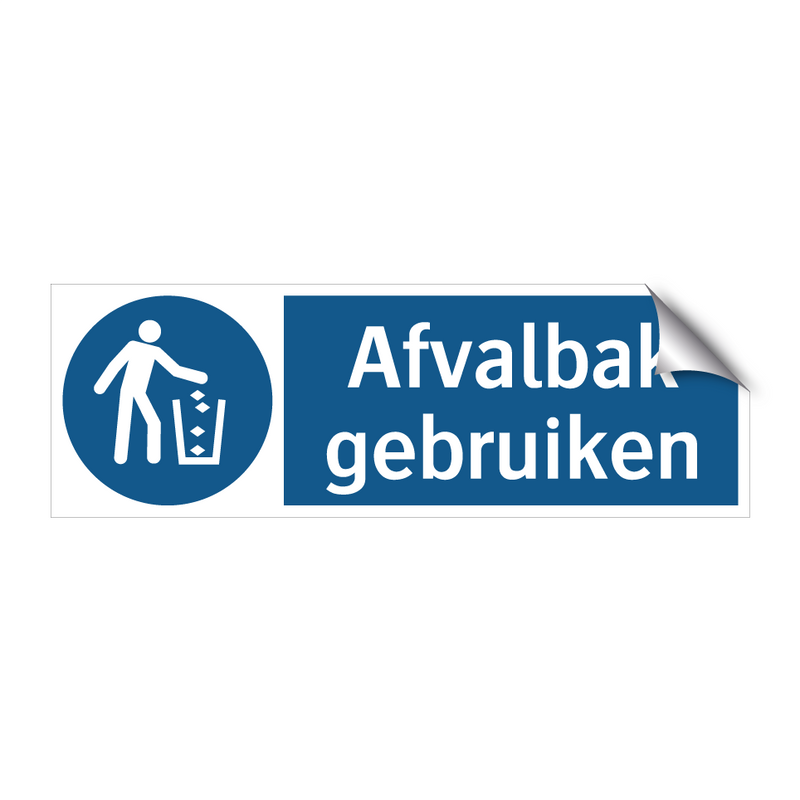 Afvalbak gebruiken & Afvalbak gebruiken & Afvalbak gebruiken & Afvalbak gebruiken