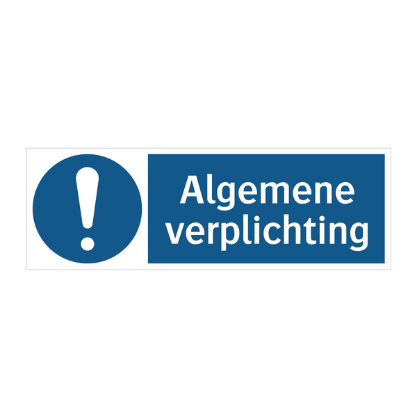 Algemene verplichting & Algemene verplichting & Algemene verplichting & Algemene verplichting