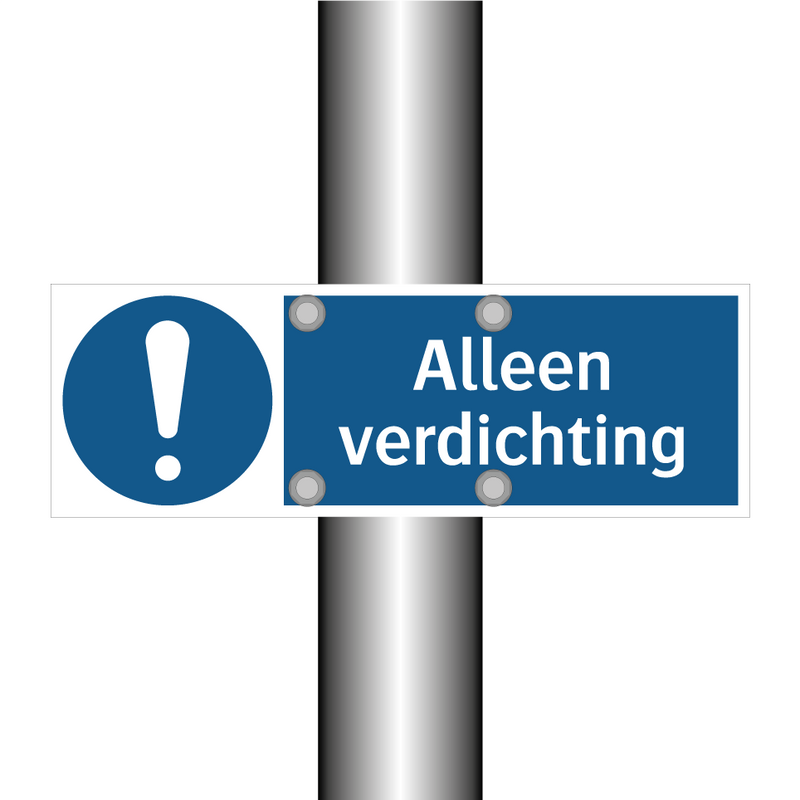 Alleen verdichting & Alleen verdichting & Alleen verdichting