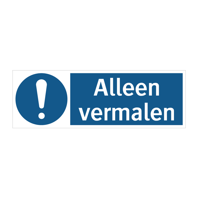 Alleen vermalen & Alleen vermalen & Alleen vermalen & Alleen vermalen & Alleen vermalen