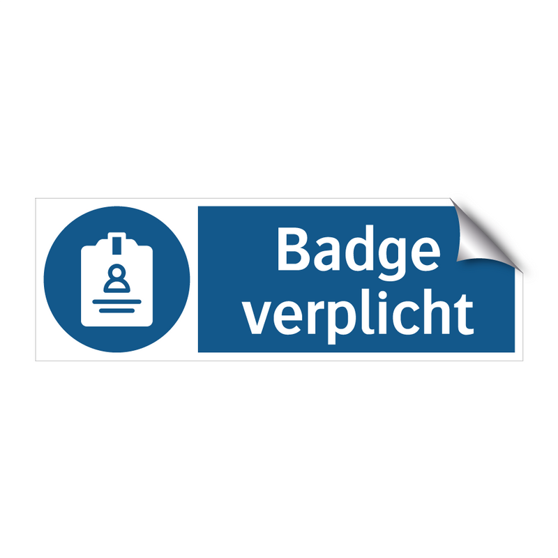 Badge verplicht & Badge verplicht & Badge verplicht & Badge verplicht