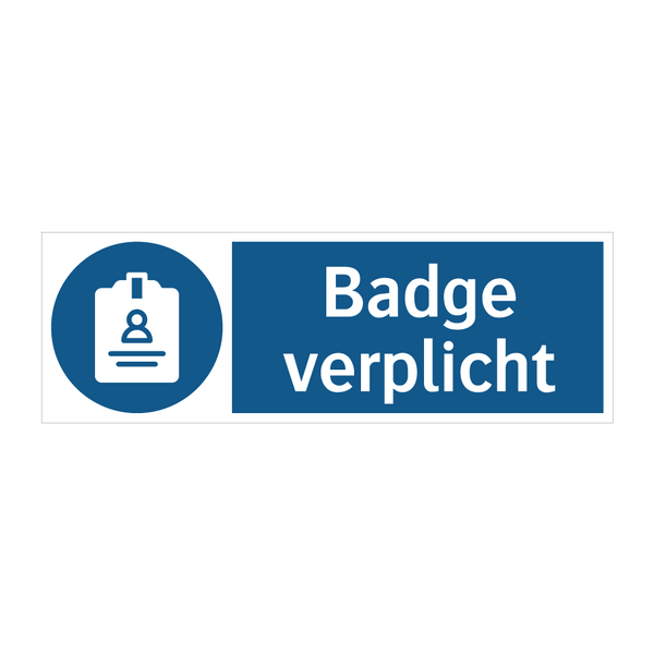 Badge verplicht & Badge verplicht & Badge verplicht & Badge verplicht & Badge verplicht