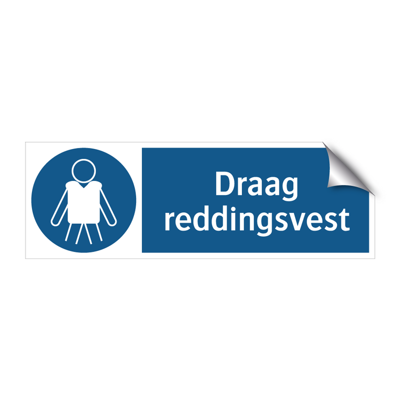 Draag reddingsvest & Draag reddingsvest & Draag reddingsvest & Draag reddingsvest